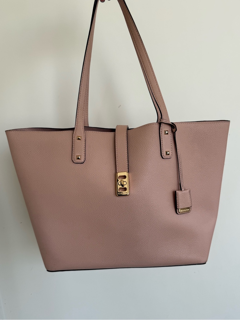 Michael Kors Carson Soft Pink Leather Everyday Caryall Tote Bag